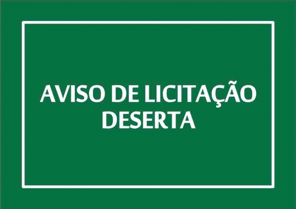 Leia mais sobre o artigo DESERTA – Aviso de licitação – PREGÃO PRESENCIAL 002/2024SRP